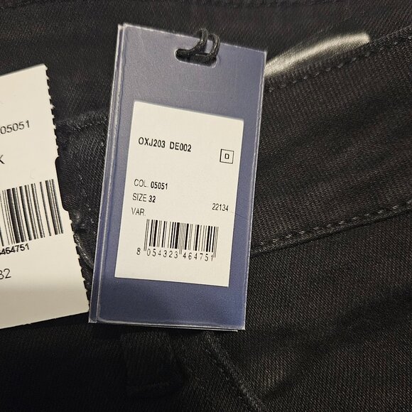 NWT Roberto Cavalli Distressed Jeans Mid Rise Size 32 - Picture 3 of 15